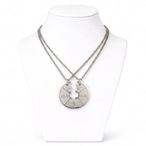 COLLARES EN ACERO PARA PAREJAS
