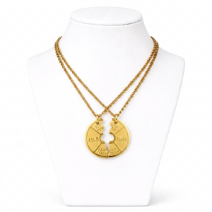 COLLARES EN ACERO PARA PAREJAS