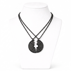 COLLARES EN ACERO PARA PAREJAS
