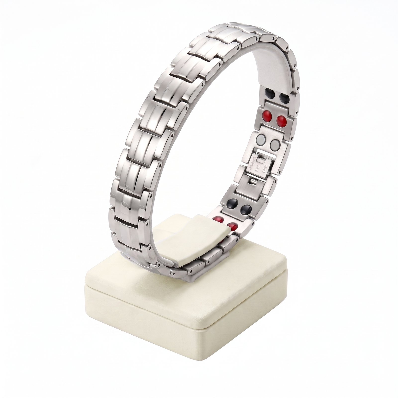 PULSERA MAGNETICA EN ACERO TITANIO