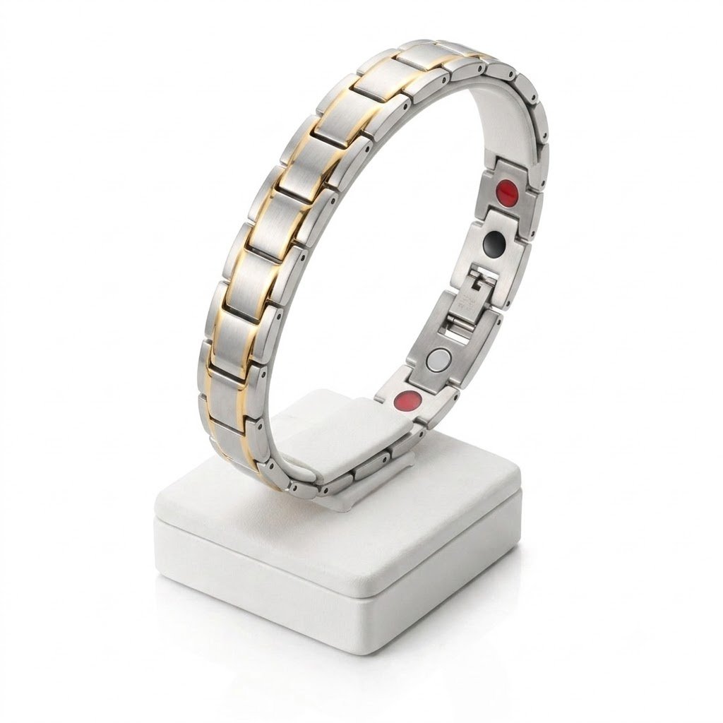 PULSERA MAGNETICA EN ACERO INOXIDABLE