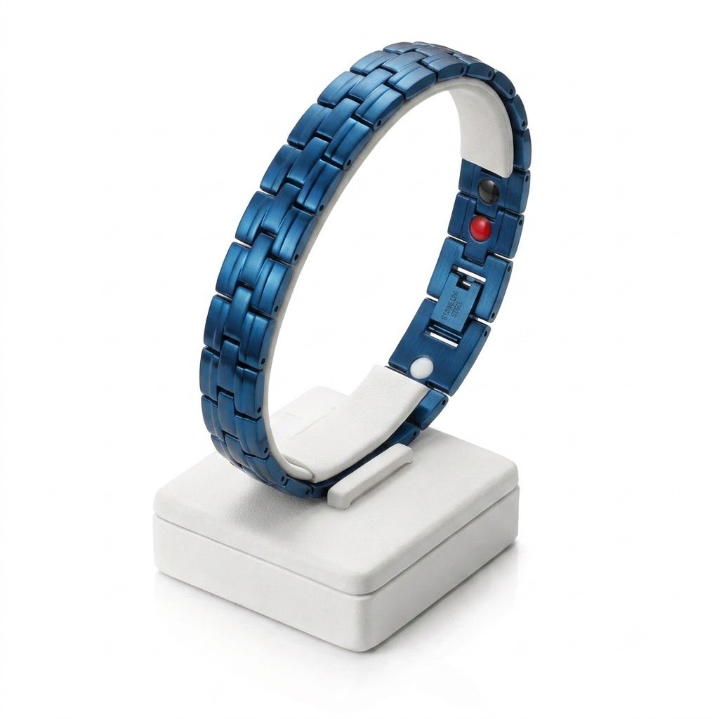PULSERA MAGNETICA EN ACERO INOXIDABLE