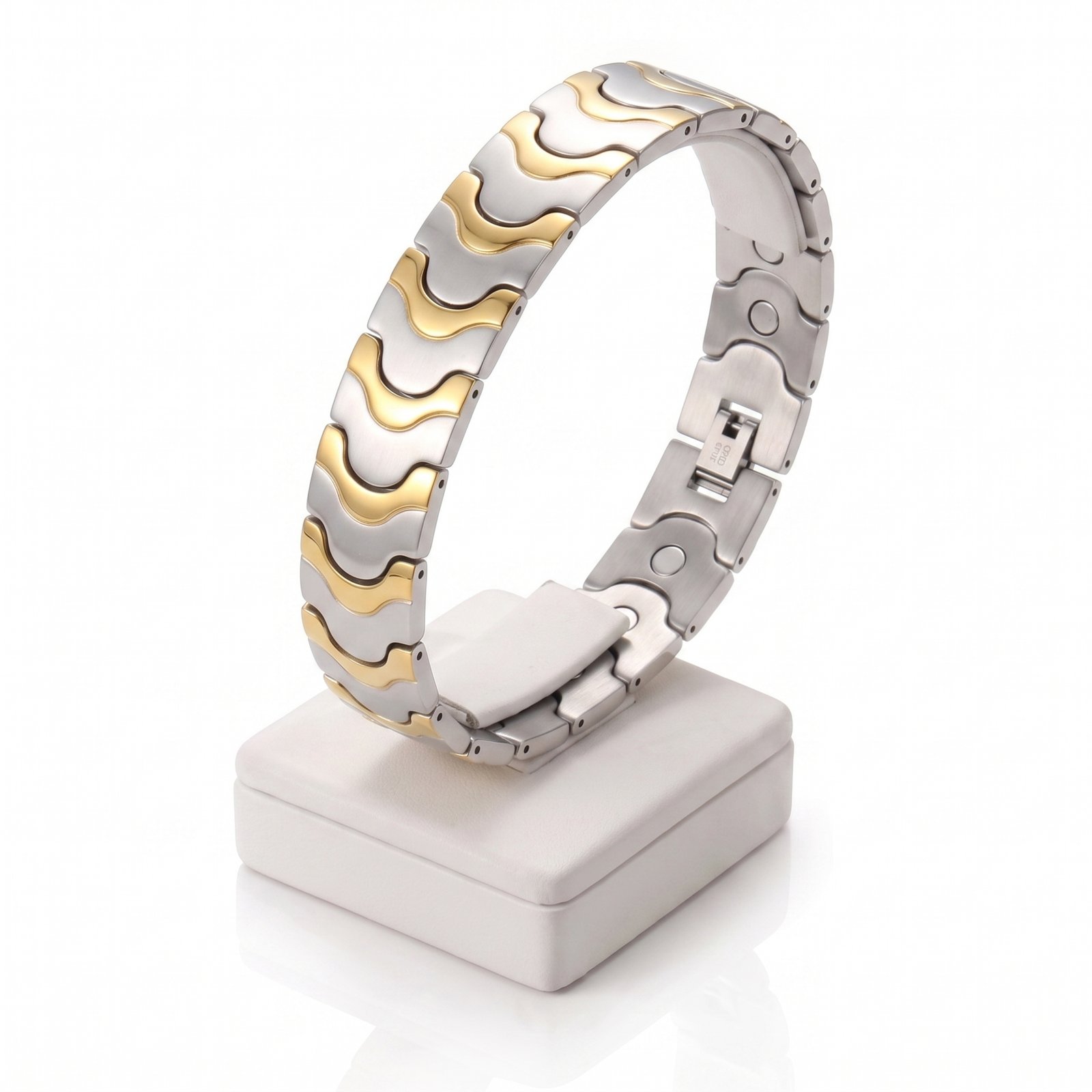 PULSERA MAGNETICA EN ACERO INOXIDABLE