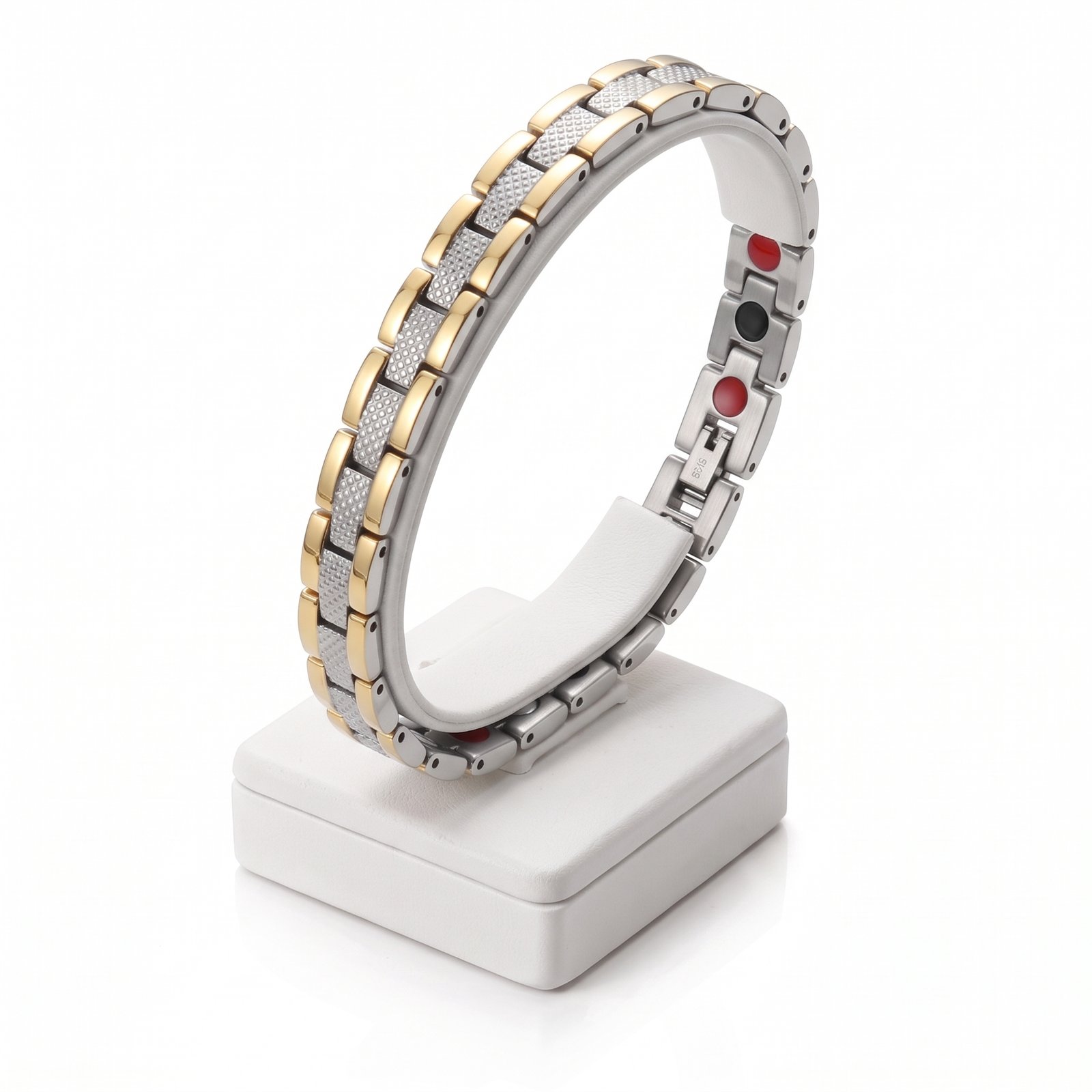 PULSERA MAGNETICA EN ACERO INOXIDABLE