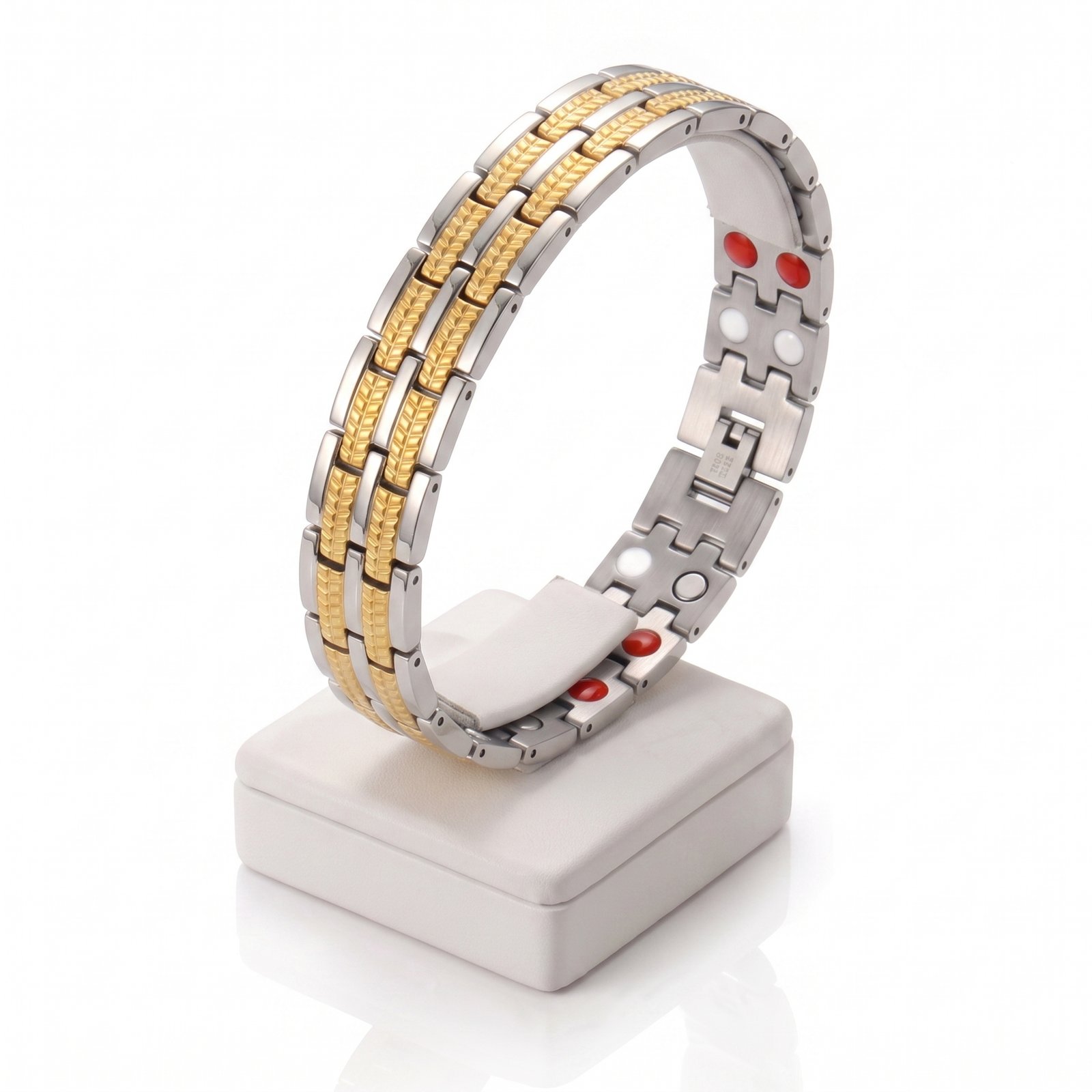 PULSERA MAGNETICA EN ACERO INOXIDABLE