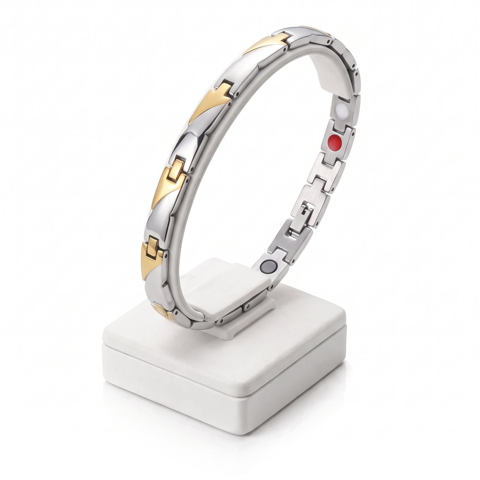 PULSERA MAGNETICA EN ACERO INOXIDABLE