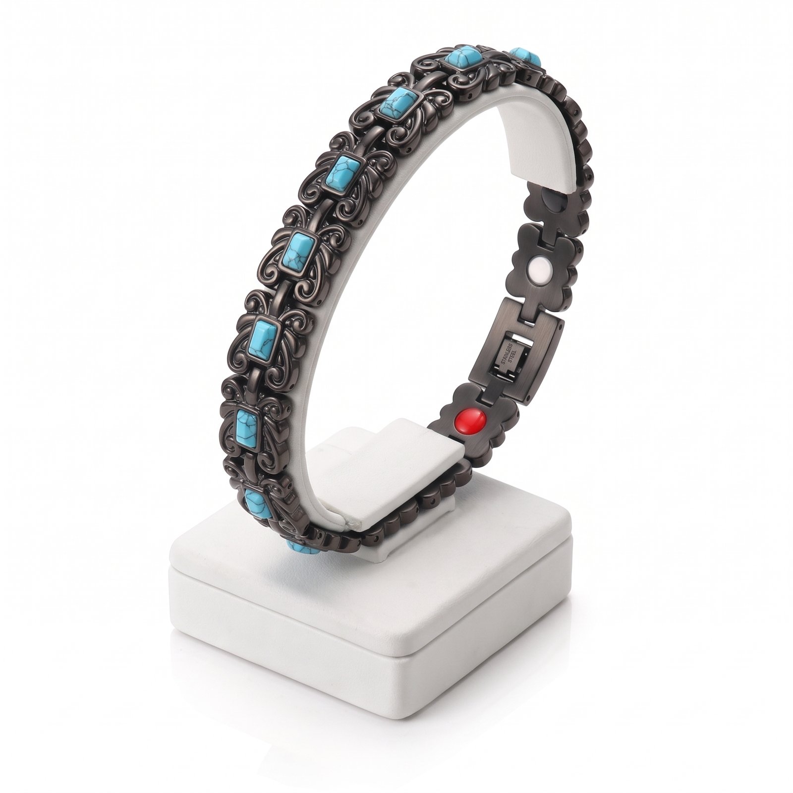 PULSERA MAGNETICA EN ACERO INOXIDABLE