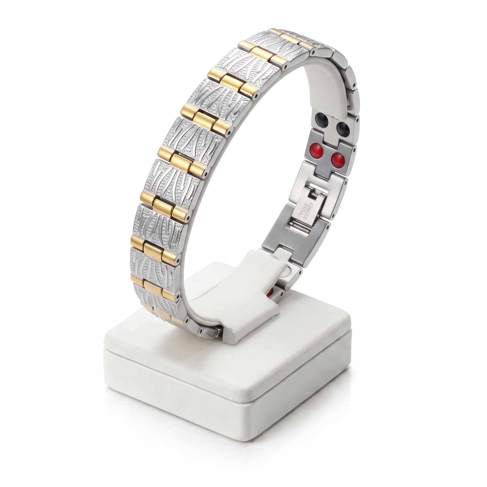 PULSERA MAGNETICA EN ACERO INOXIDABLE