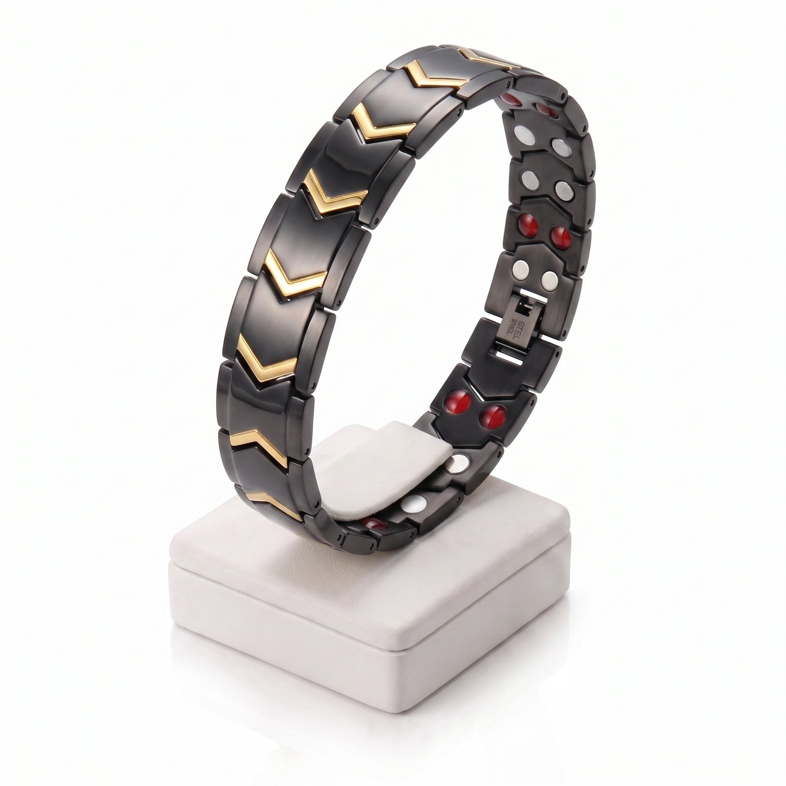 PULSERA MAGNETICA EN ACERO INOXIDABLE