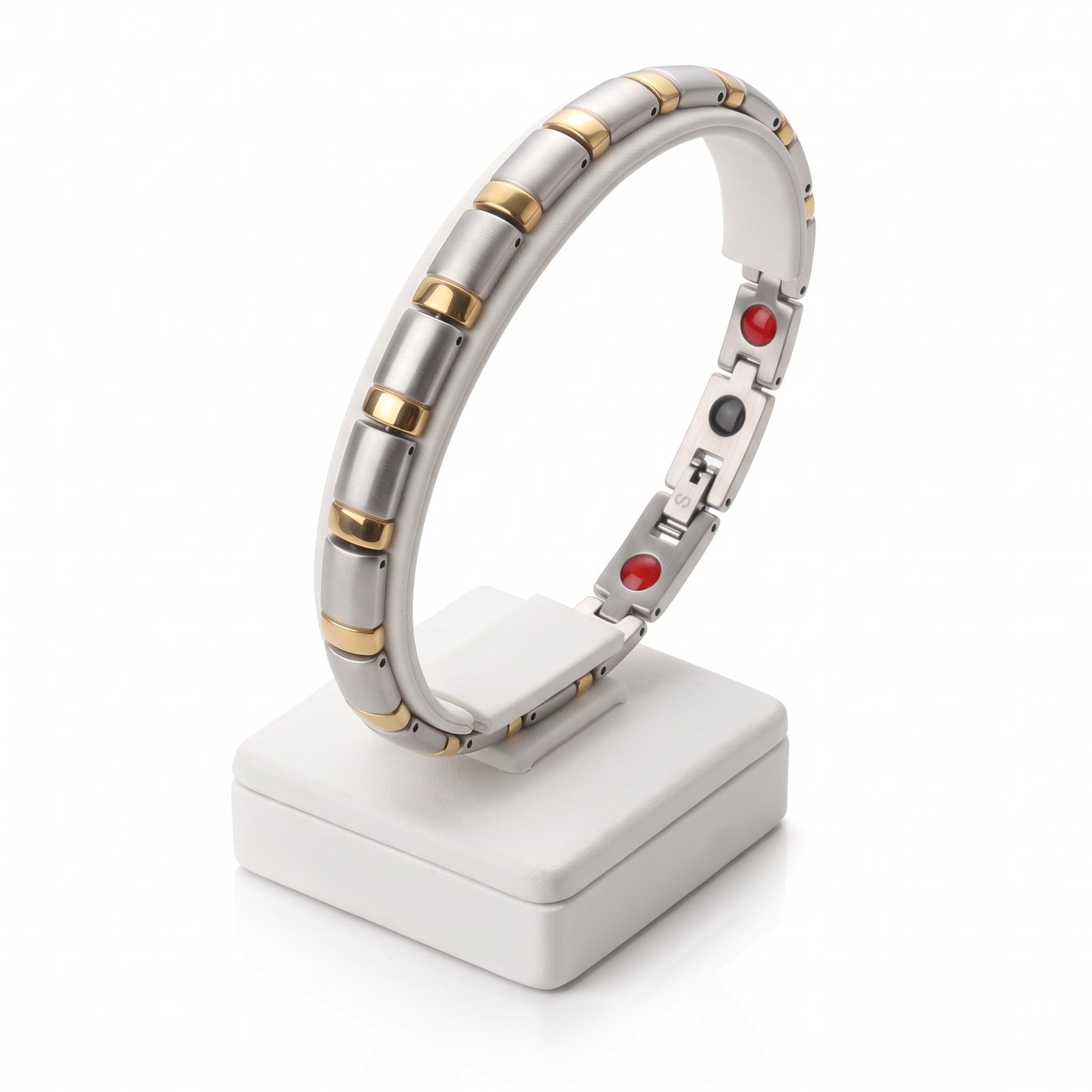 PULSERA MAGNETICA EN ACERO INOXIDABLE