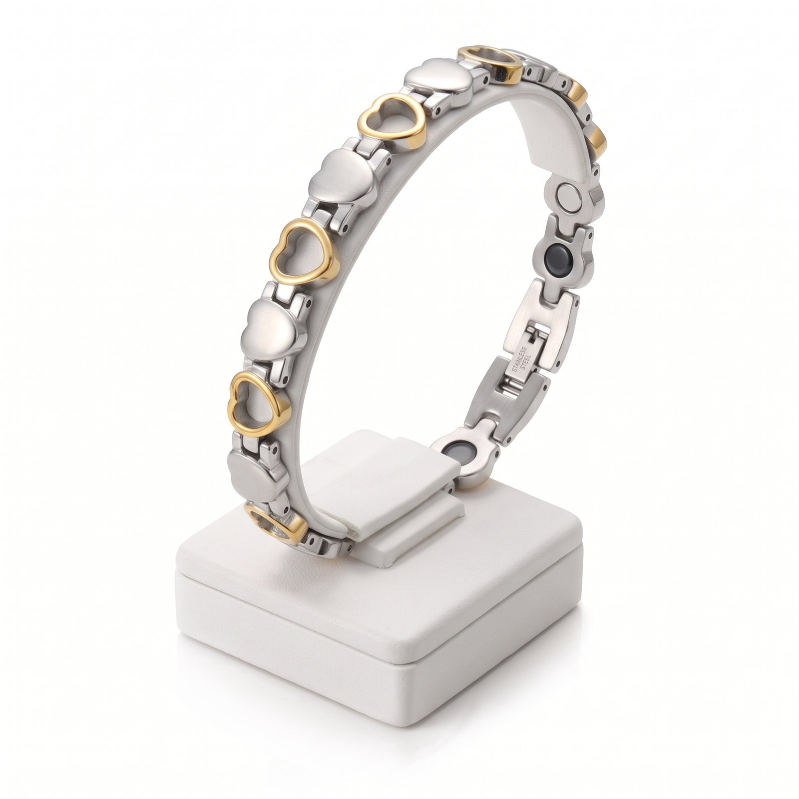 PULSERA MAGNETICA EN ACERO INOXIDABLE