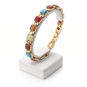 PULSERA MAGNETICA EN ACERO INOXIDABLE