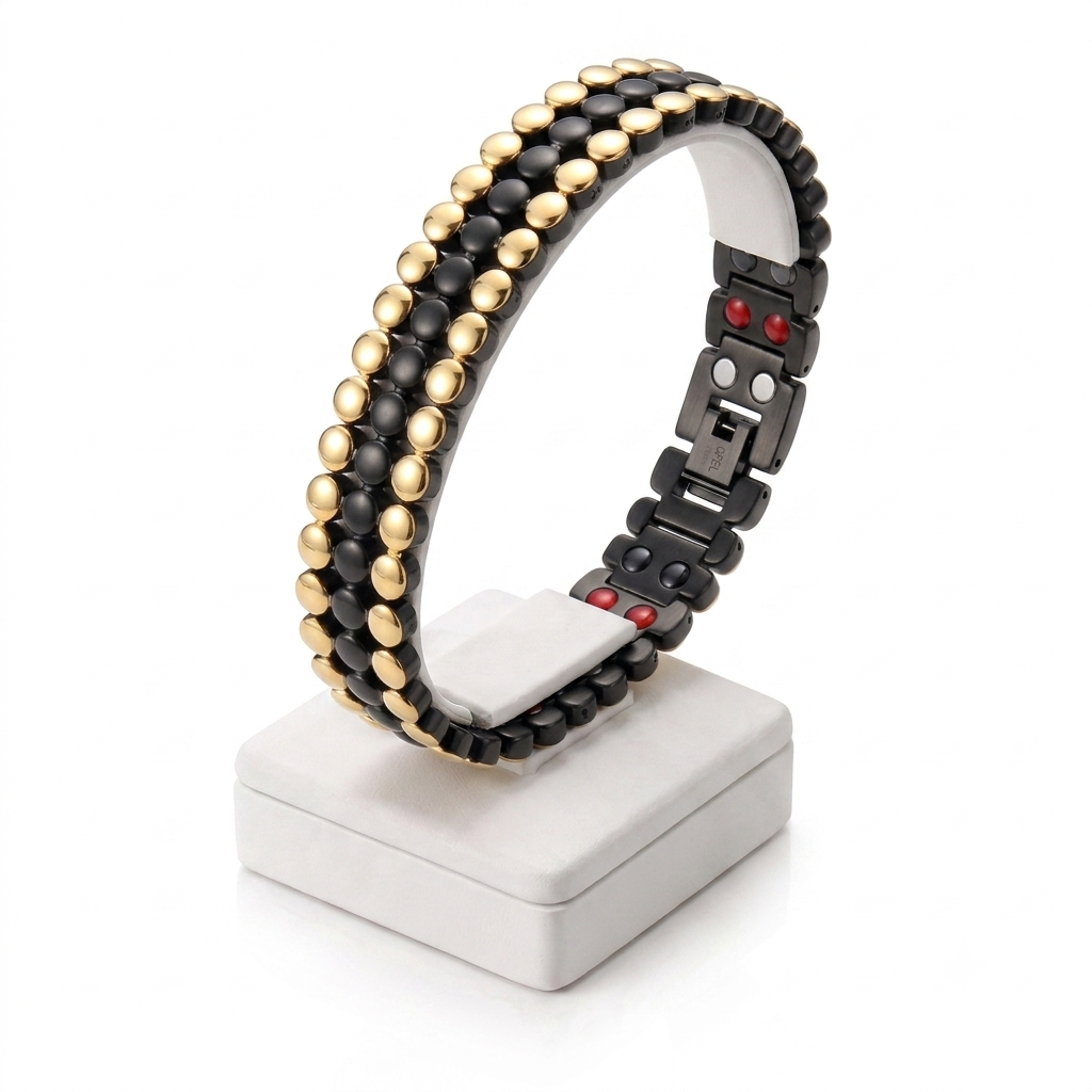 PULSERA MAGNETICA EN ACERO INOXIDABLE