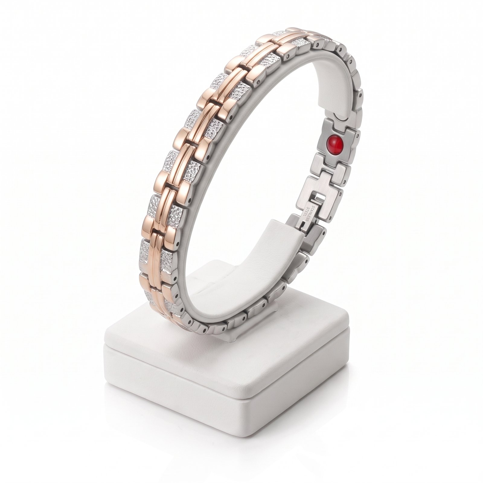 PULSERA MAGNETICA EN ACERO INOXIDABLE