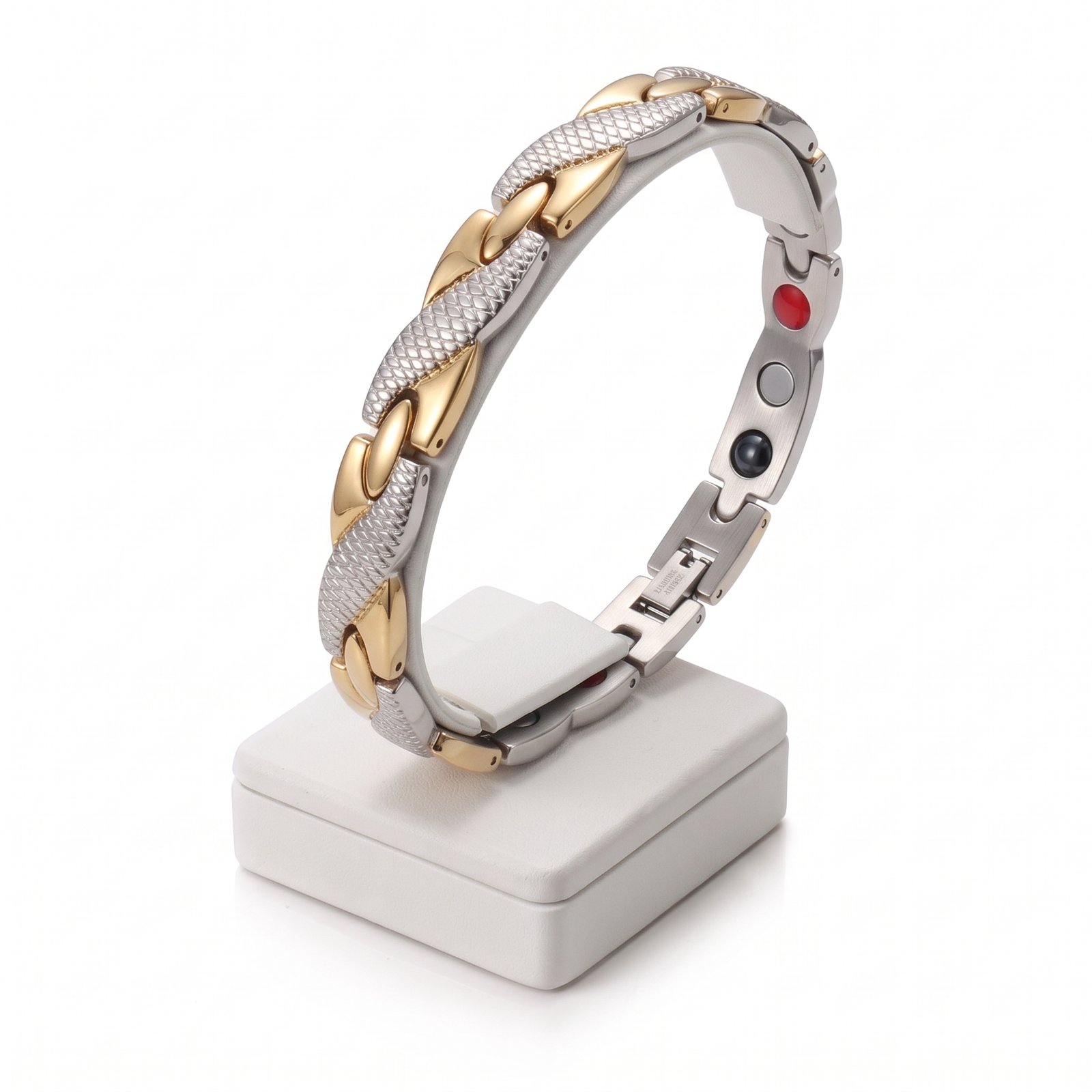 PULSERA MAGNETICA EN ACERO INOXIDABLE